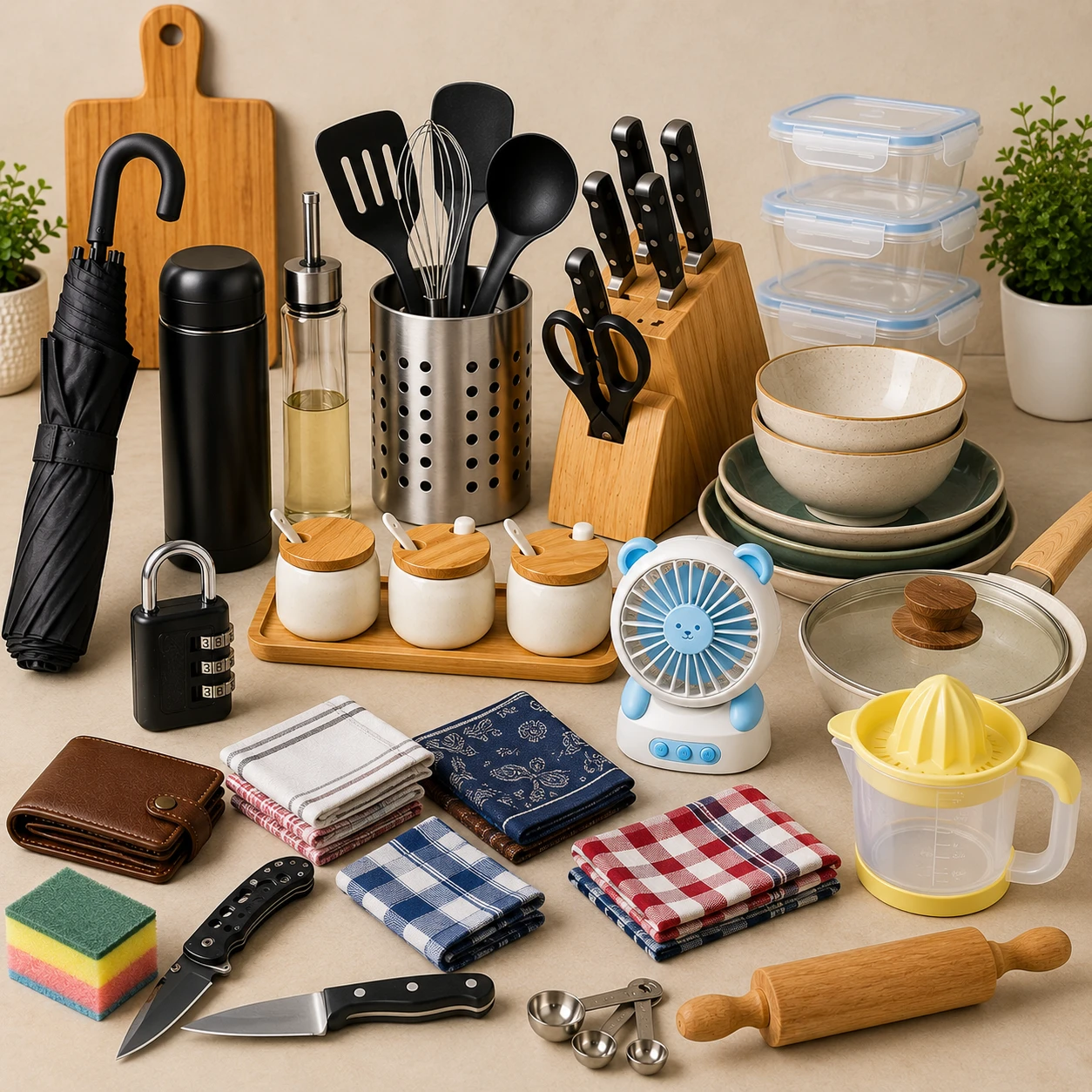 Kitchen and home accessories